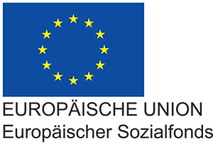 Logo der Europäischen Union und Europäischer Sozialfonds